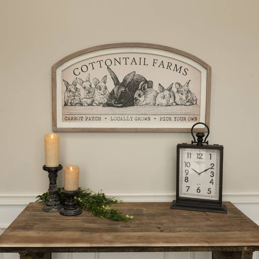 Le Menagerie - COTTONTAIL FARMS SIGN