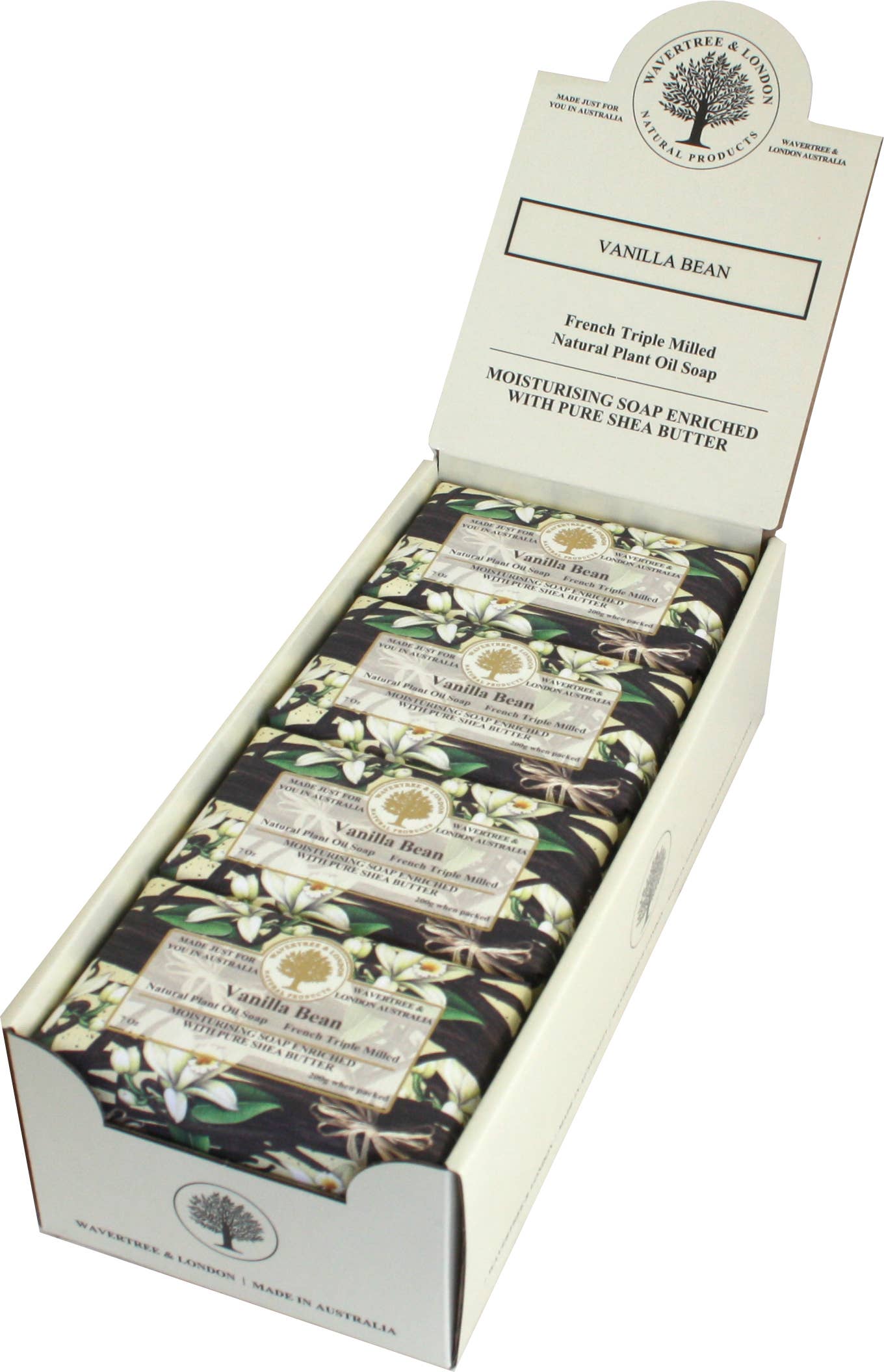 Wavertree & London - Wavertree & London Vanilla Bean  Luxury Soap Bars