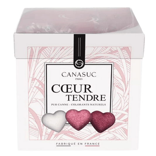 The French Farm - Canasuc Assorted Pink Hearts Gift Box 6.3oz