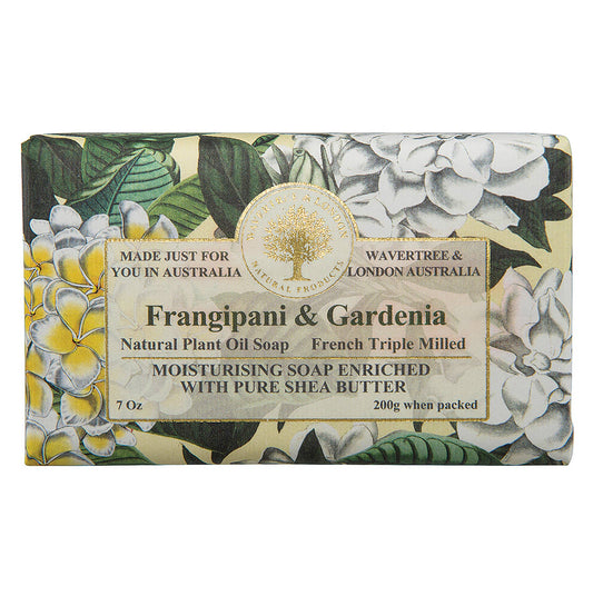 Wavertree & London - Frangipani & Gardenia Luxury Soap Bars