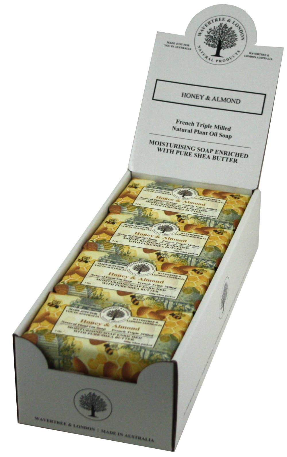 Wavertree & London - Wavertree & London Honey & Almond Luxury Soap Bars