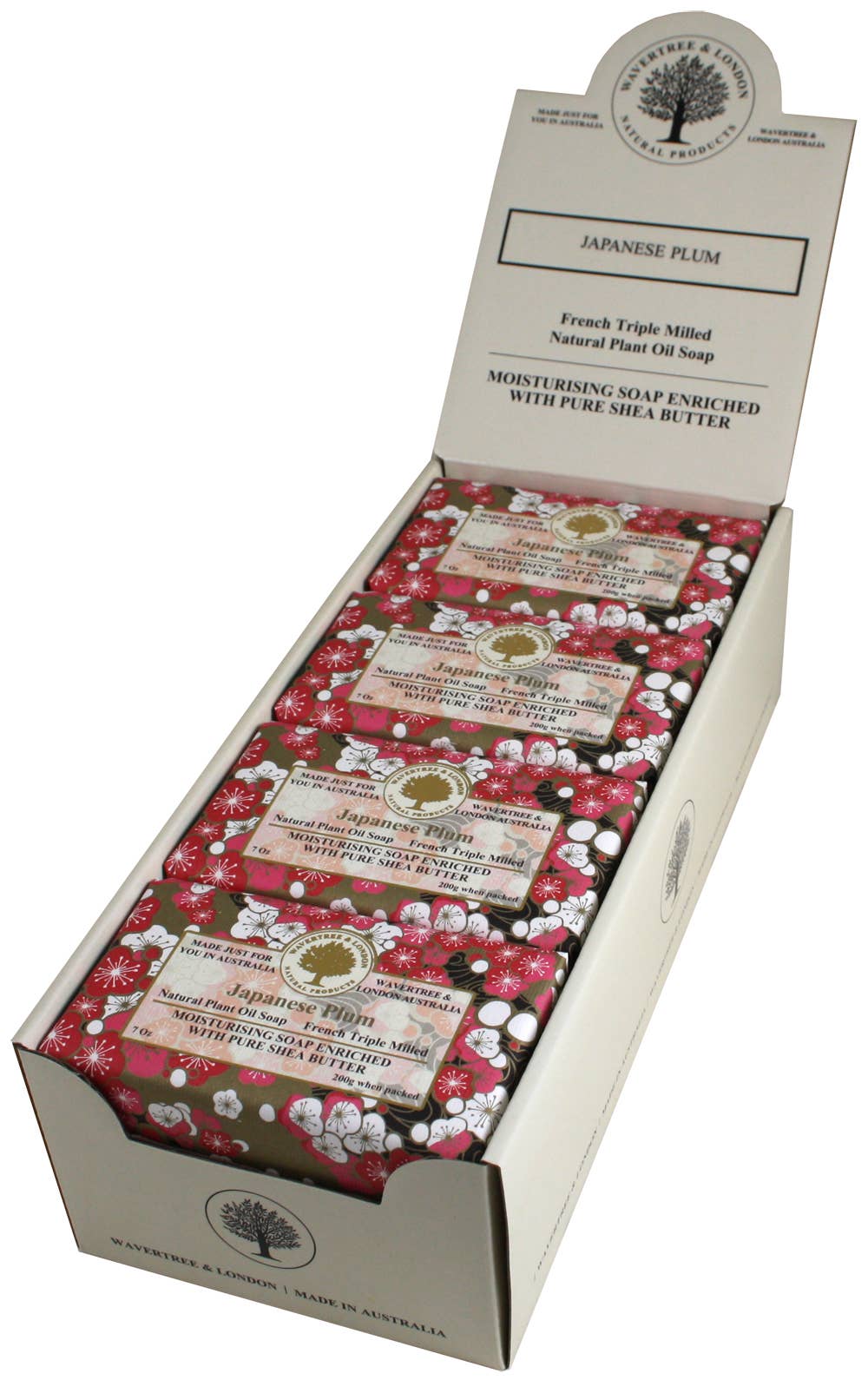 Wavertree & London - Japanese Plum Luxury Soap Bars