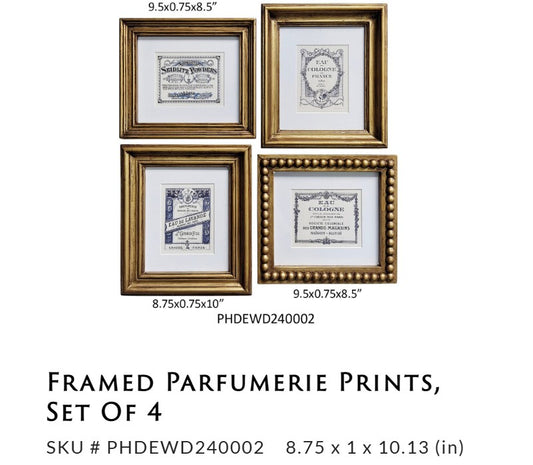Porch View - Framed Parfumerie Prints (each)