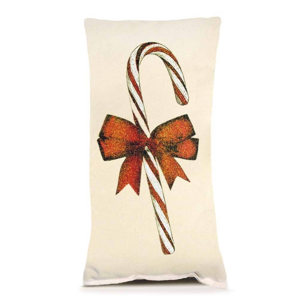 Eric & Christopher - Candy Cane Small Pillow