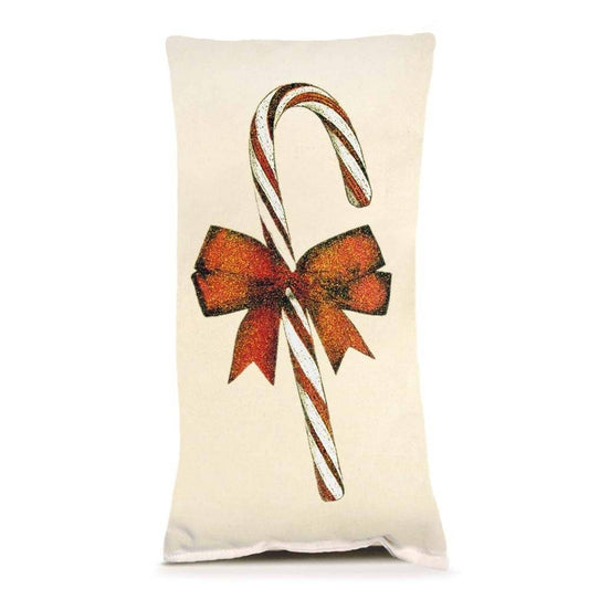 Eric & Christopher - Candy Cane Small Pillow