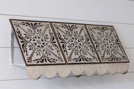 Le Menagerie-Interior Window Metal Deco Awning