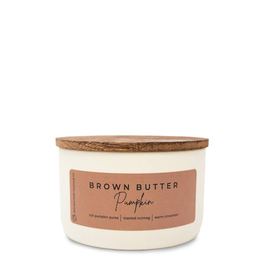 Milkhouse Candle Company - Brown Butter Pumpkin | Statement Candle