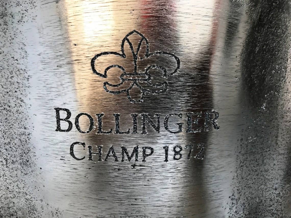 DDecorStore - Bollinger Champ 1872 Trophy For Winners Only Ice Bucket