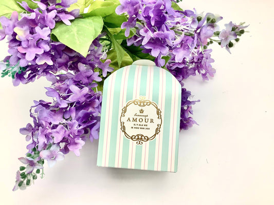 Le Menagerie  - Amour French Patisserie themed Black Tea and Rose petals