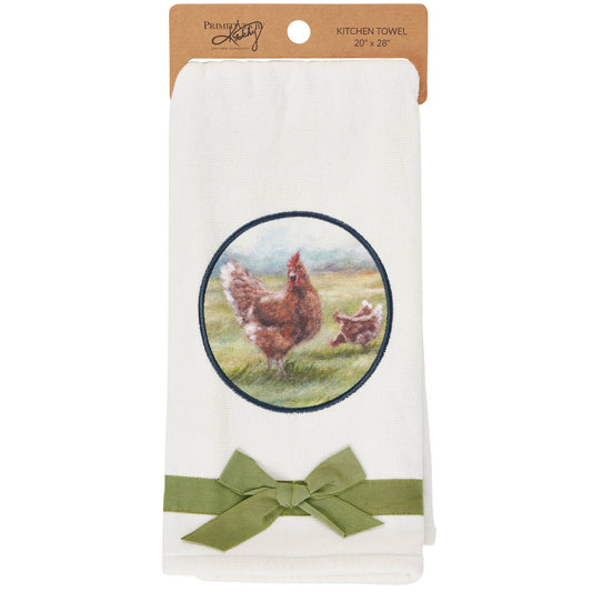 Primitives by Kathy - Chickens Kitchen Towel