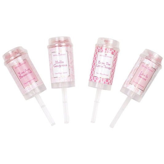 The Royal Standard - Pretty In Pink Bath Confetti Poppers   Citrus Mango Scented   24*15g