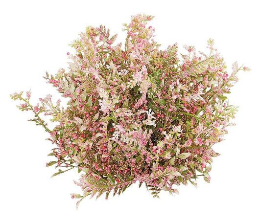 Le Menagerie - Mixed Fern, Ruscus, Tiny Berries, Half Dome, TT Gr/Pink