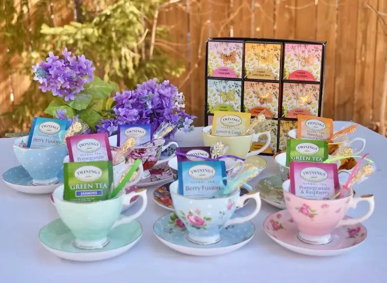 Le Menagerie  - Teacup & Saucer Pair Tea party, Catering, Celebrations