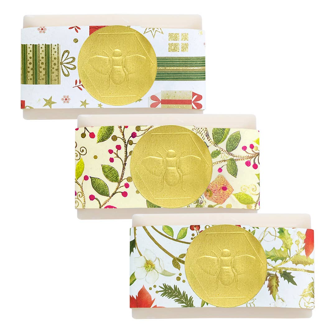 Honey House Naturals - Holiday Mini Soaps - 24 Assorted