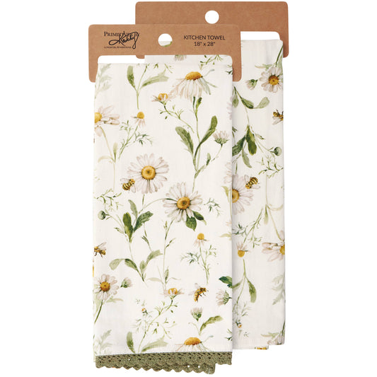 Primitives by Kathy - Daisy Lace Kitchen Towel