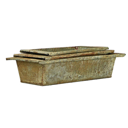 LeMenagerie - French Zinc Trough S/3