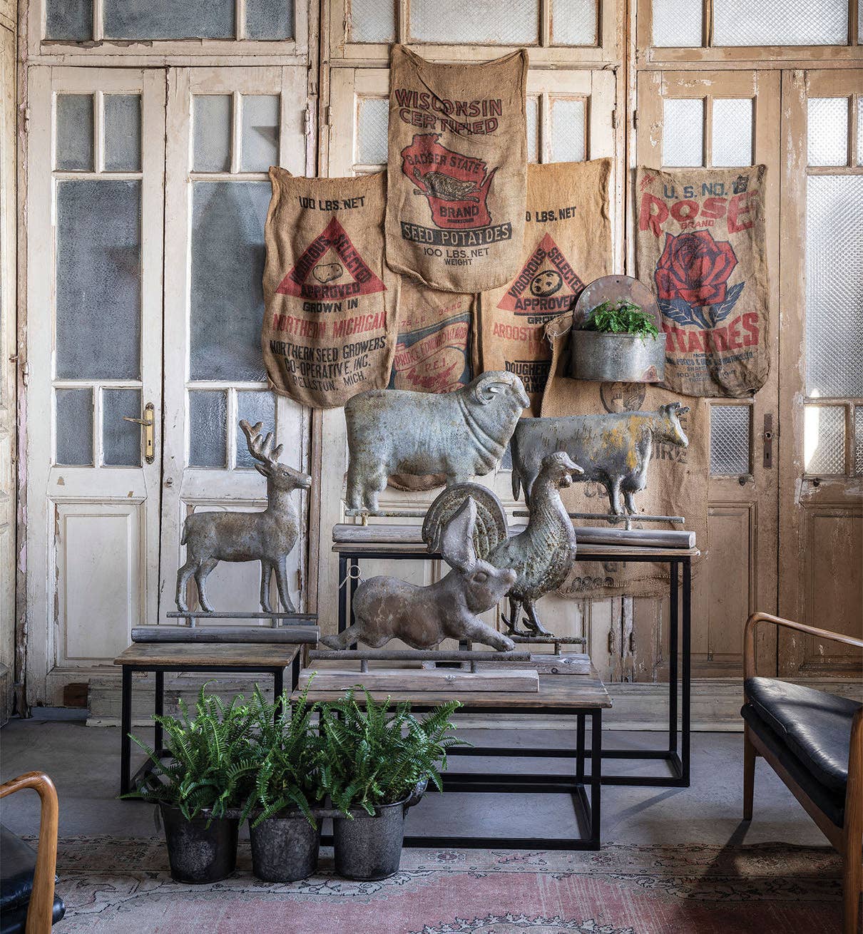 Le Menagerie  - Pig Weathervane