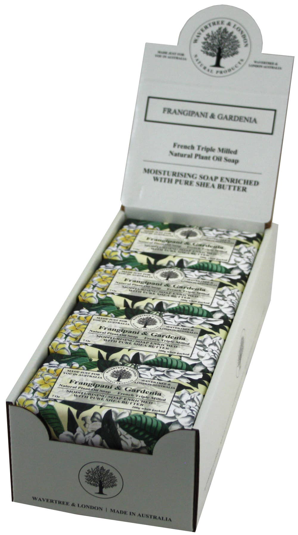 Wavertree & London - Frangipani & Gardenia Luxury Soap Bars