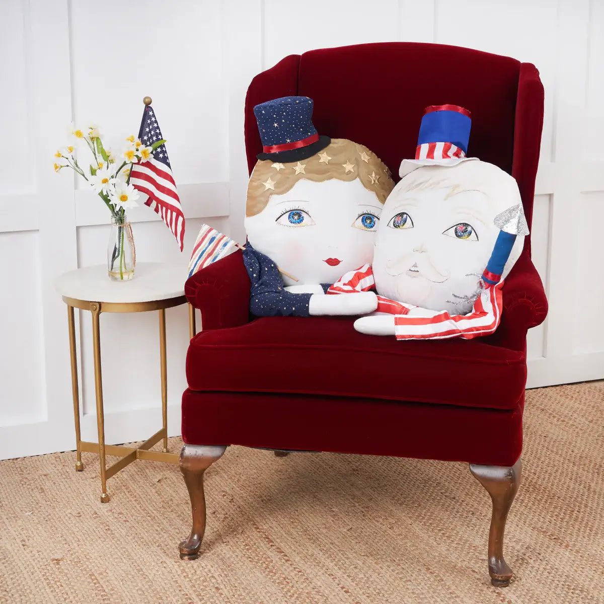 C&F Home - Patriotic Sammy Baby Zombinaland Throw Pillow