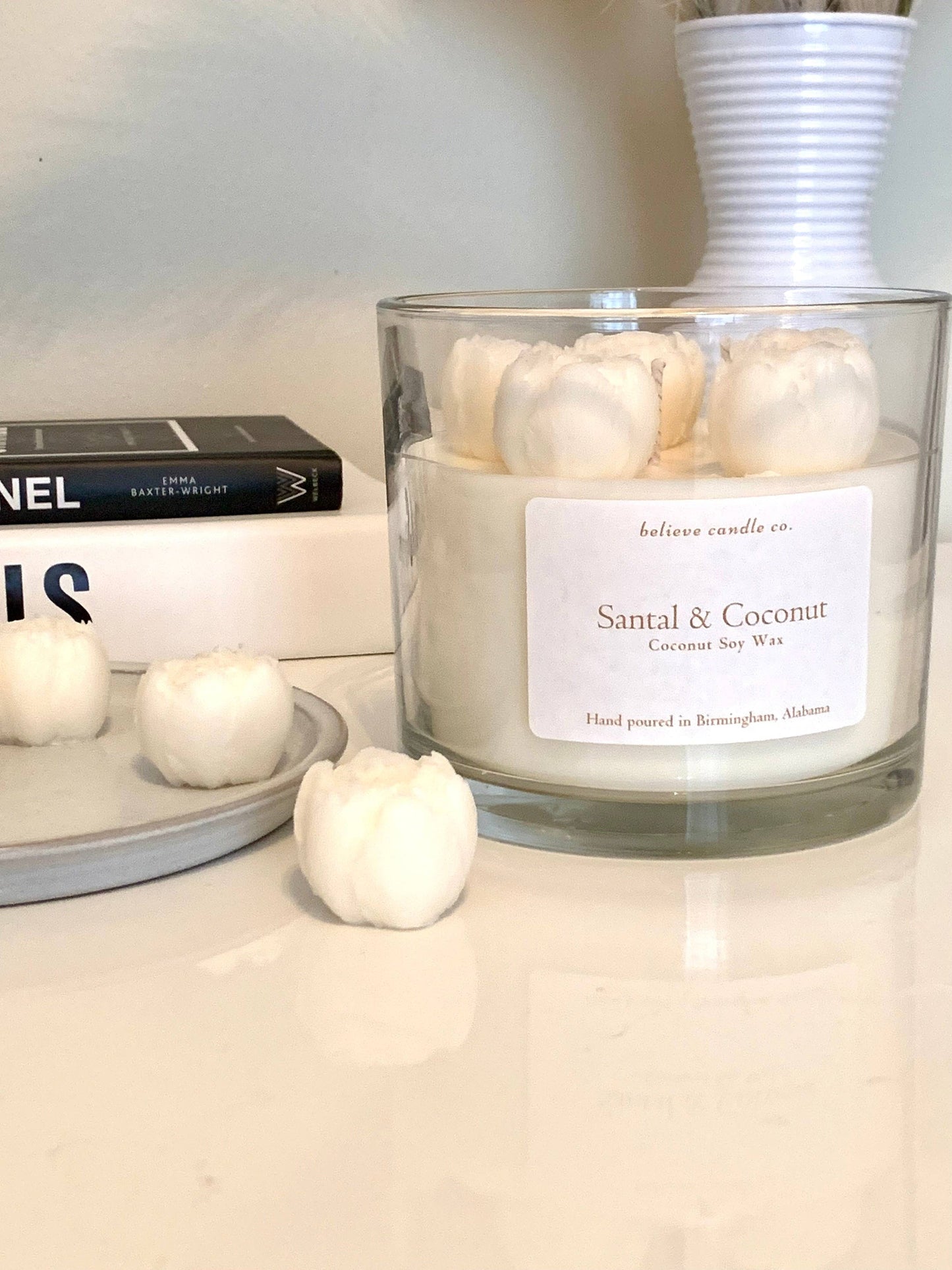 Believe Candle Co. - Santal and Coconut Candle