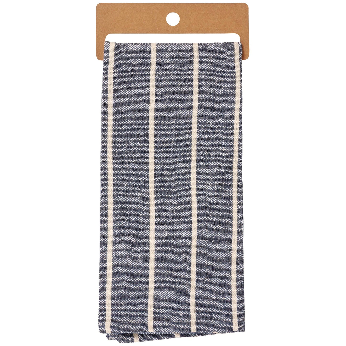 Primitives by Kathy - Blue Cream Stripe Kitchen Towel