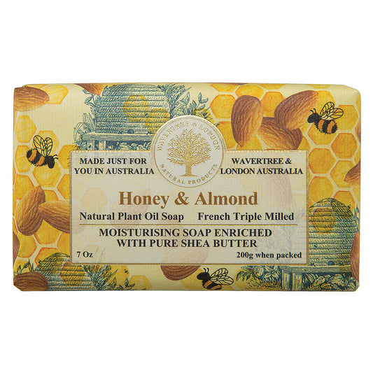 Wavertree & London - Wavertree & London Honey & Almond Luxury Soap Bars