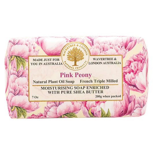 Wavertree & London - Wavertree & London Pink Peony Luxury Soap Bars