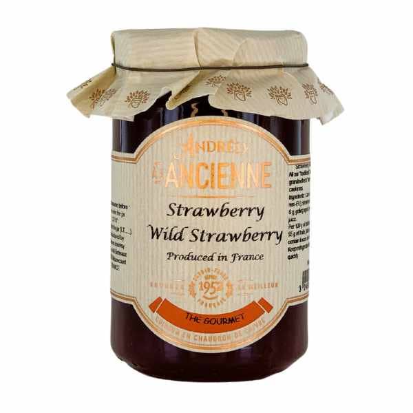 The French Farm - Les Confitures a l'Ancienne Wild Strawberry Jam 9.5oz
