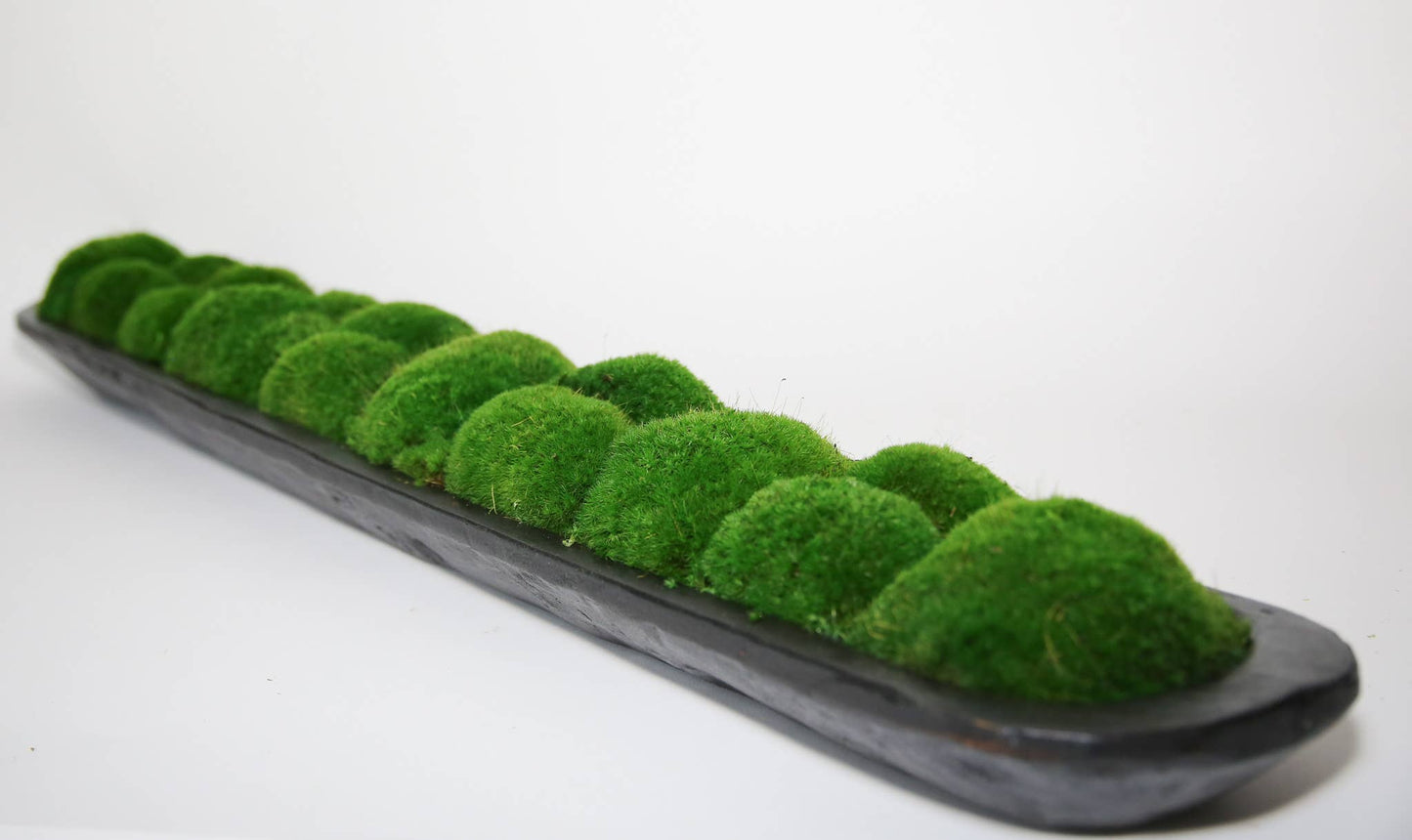Forever Green Art - Moss Long Bread Bowl