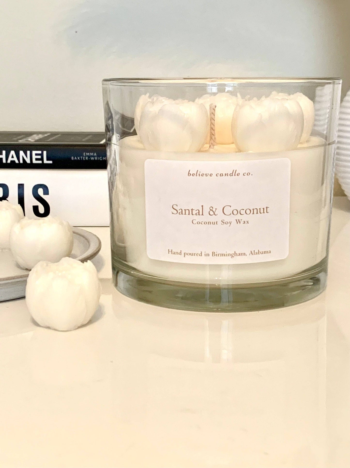 Believe Candle Co. - Santal and Coconut Candle