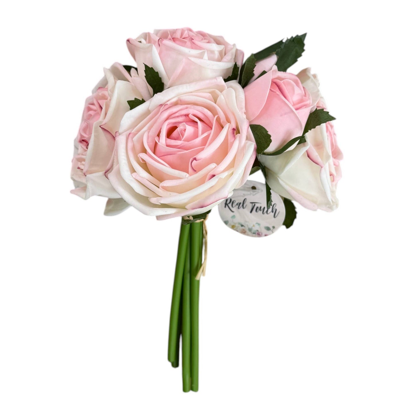 Le Menagerie - - 6-stem bundle-Real Touch rose bouquet