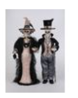 Le Menagerie - Harry & Lucy Skeleton Pair
