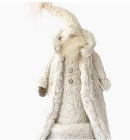 Menagerie-Sherri-Kringle Santa Small - Bisque, Ice