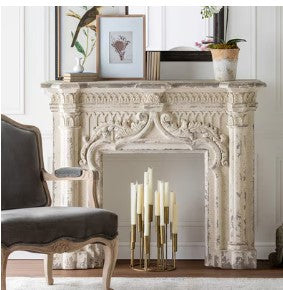 ParkHill-Menagerie-Maison Fireplace Mantel
