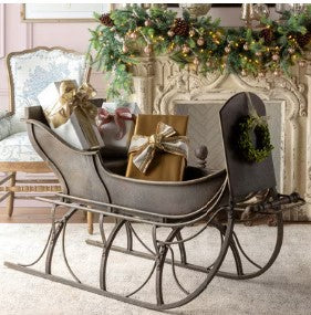 ParkHill-Menagerie-Antique Iron Cutter Sleigh