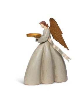 Le Menagerie - Park Hill Avignon Angel Candle Holder, Standing