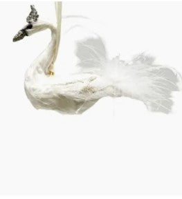 Menagerie-Sherri-Swan Ornament - Ostrich