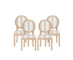 Le Menagerie - Striped Dining Room Chairs