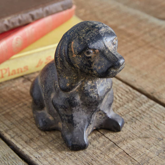 Le Menagerie - Cast Iron Puppy Figurine