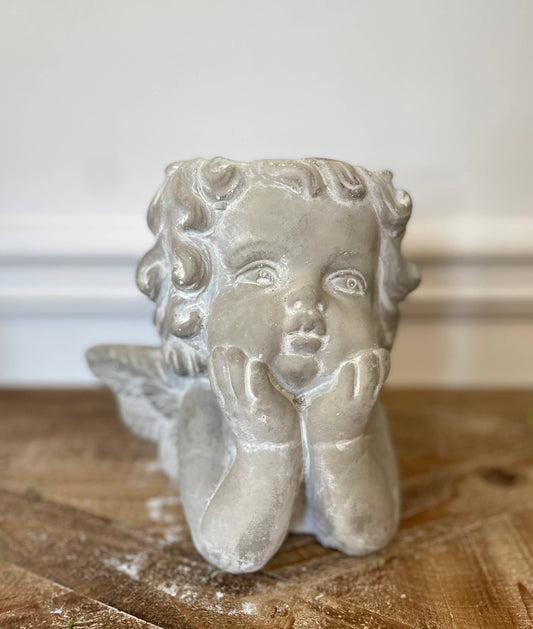 Le Menagerie - Cement Little Angel Planter
