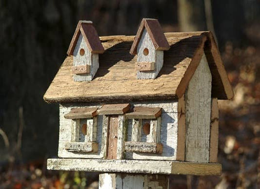 Le Menagerie  - Rustic Birdhouse