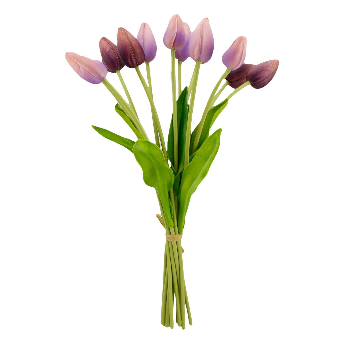 Le Menagerie - 18"-Long stem Real Touch Tulip Bud bouquet