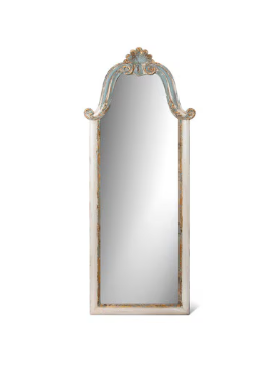 Le Menagerie - Park Hill Vestibule Carved Wood Mirror