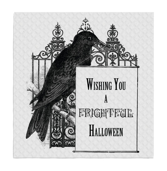 Avery Lane Gifts - Wishing You a Frightful Halloween, SWEDISH DISH CLOTHS