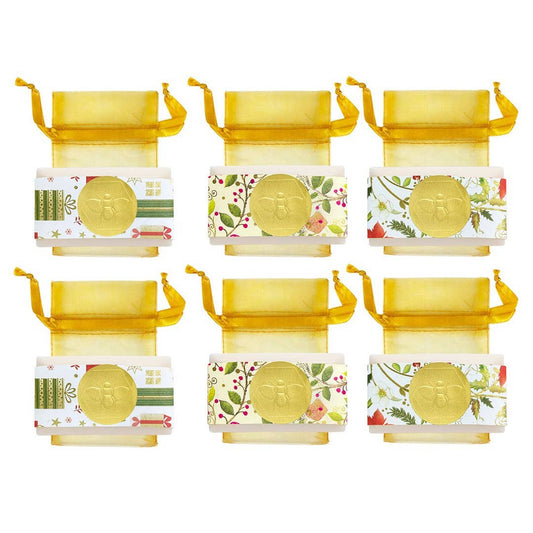 Honey House Naturals - Holiday Mini Soaps - 24 Assorted