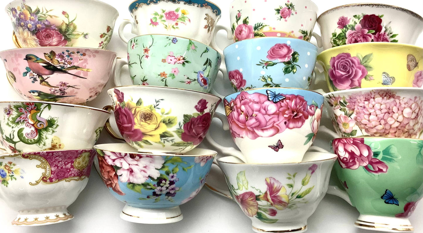 Le Menagerie  - Teacup & Saucer Pair Tea party, Catering, Celebrations