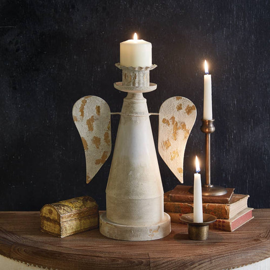 Le Menagerie - Angel Pillar Candle Holder