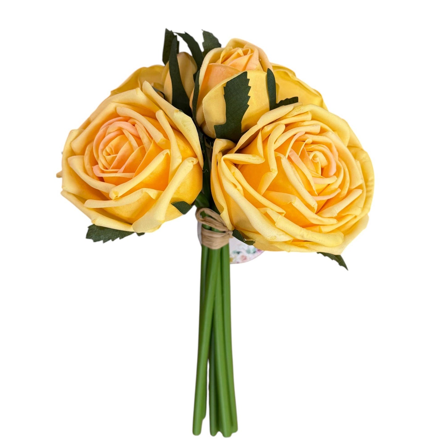 Le Menagerie - - 6-stem bundle-Real Touch rose bouquet