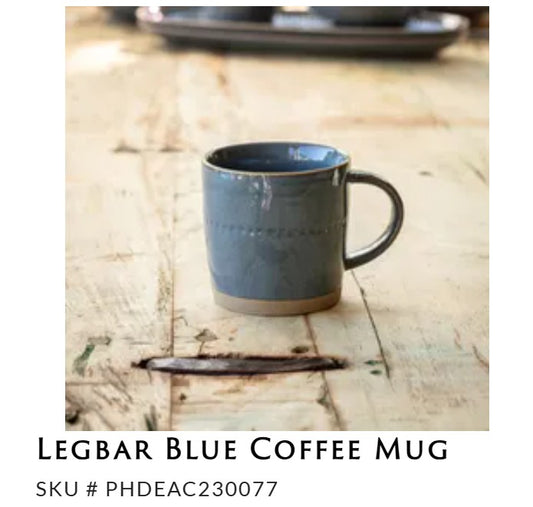 Porch View -  Legbar Blue Coffee Mug